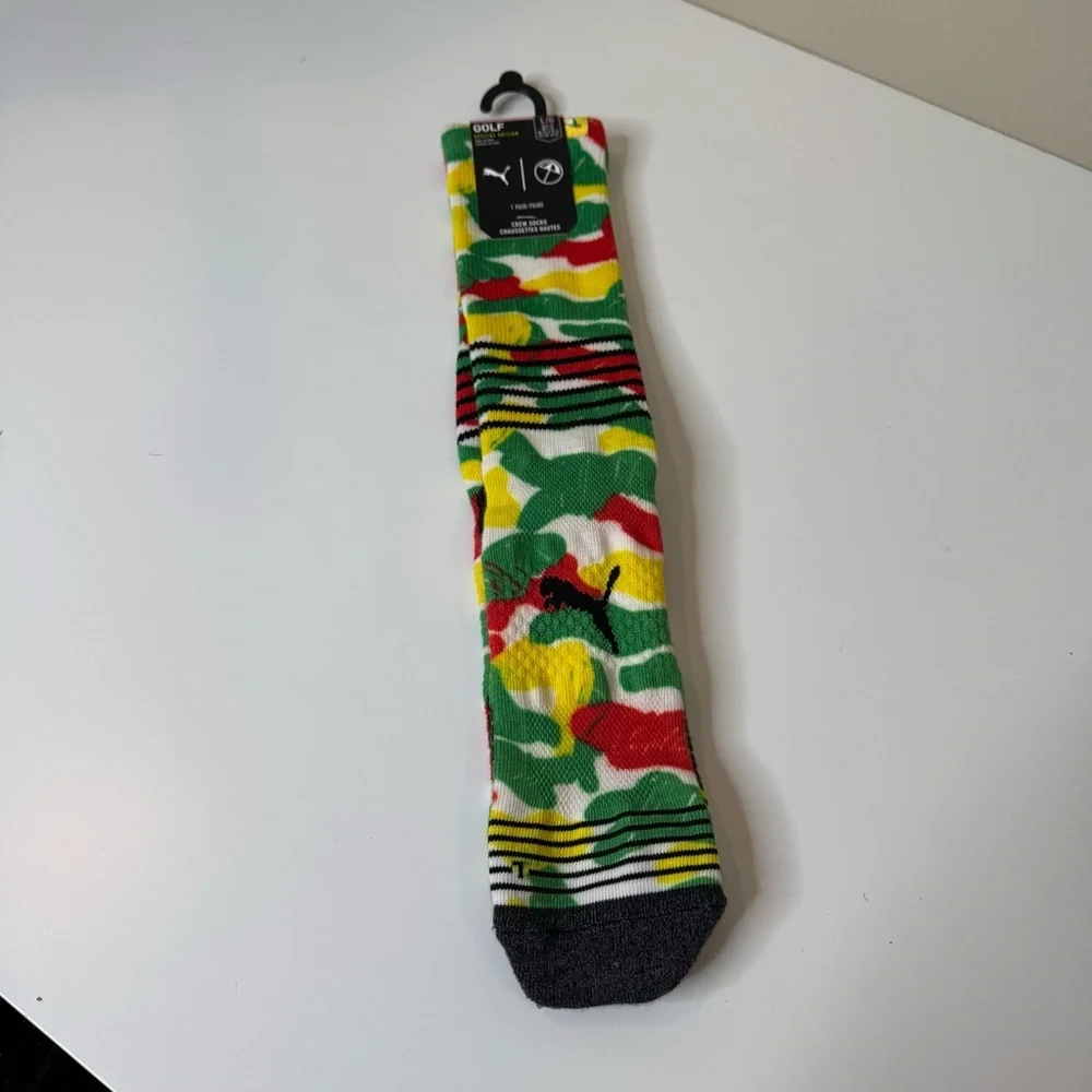 PUMA X AP Crew Golf Socks size large